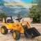 Costway Kids Ride On Excavator Digger 6V Battery Powered Tractor w/Digging Bucket Yellow